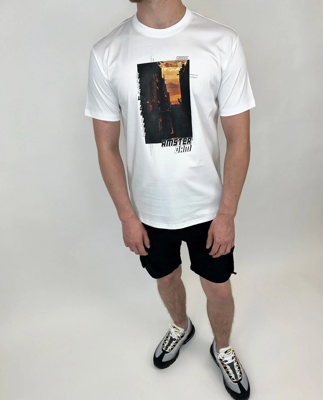 Amsterdam Mercerised TShirt (White) - Image 2