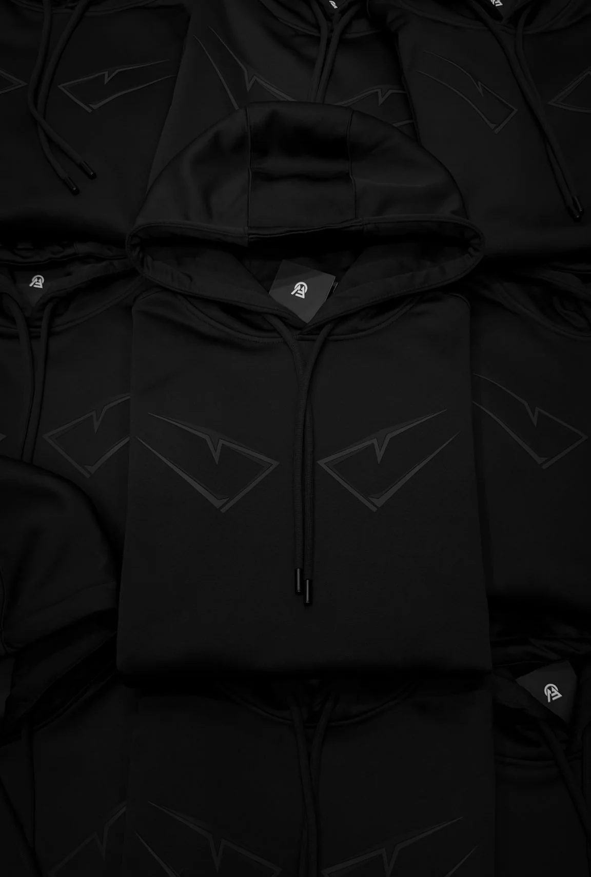CHILDREN'S V5 TRIPLE BLACK 3D HOOD
