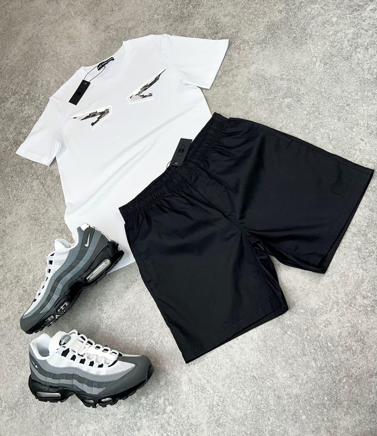 Grey DigiEyes T-shirt (white)